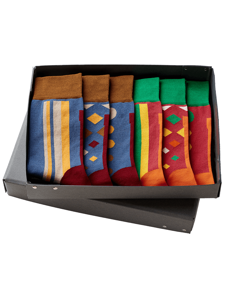 FUNKY SOCKS Funky Box Powerful accents Philipp